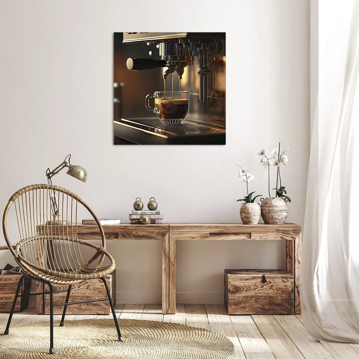 Tablou pe pânză - Băutură senzuală - 30x30 cm