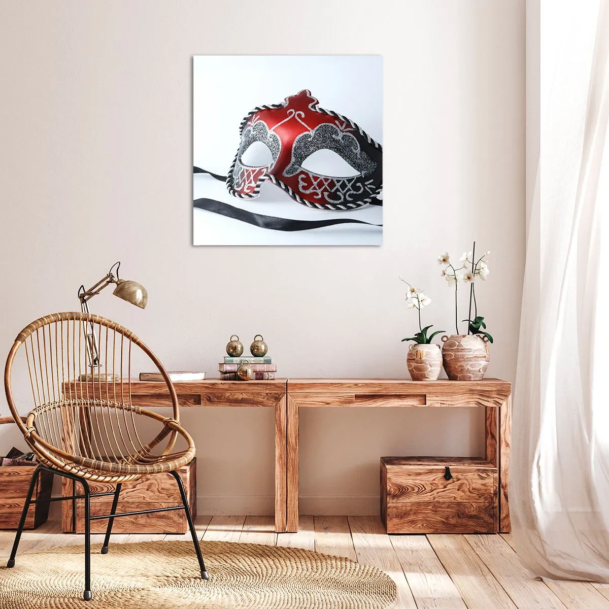 Tablou pe pânză - Invitație la bal - 30x30 cm